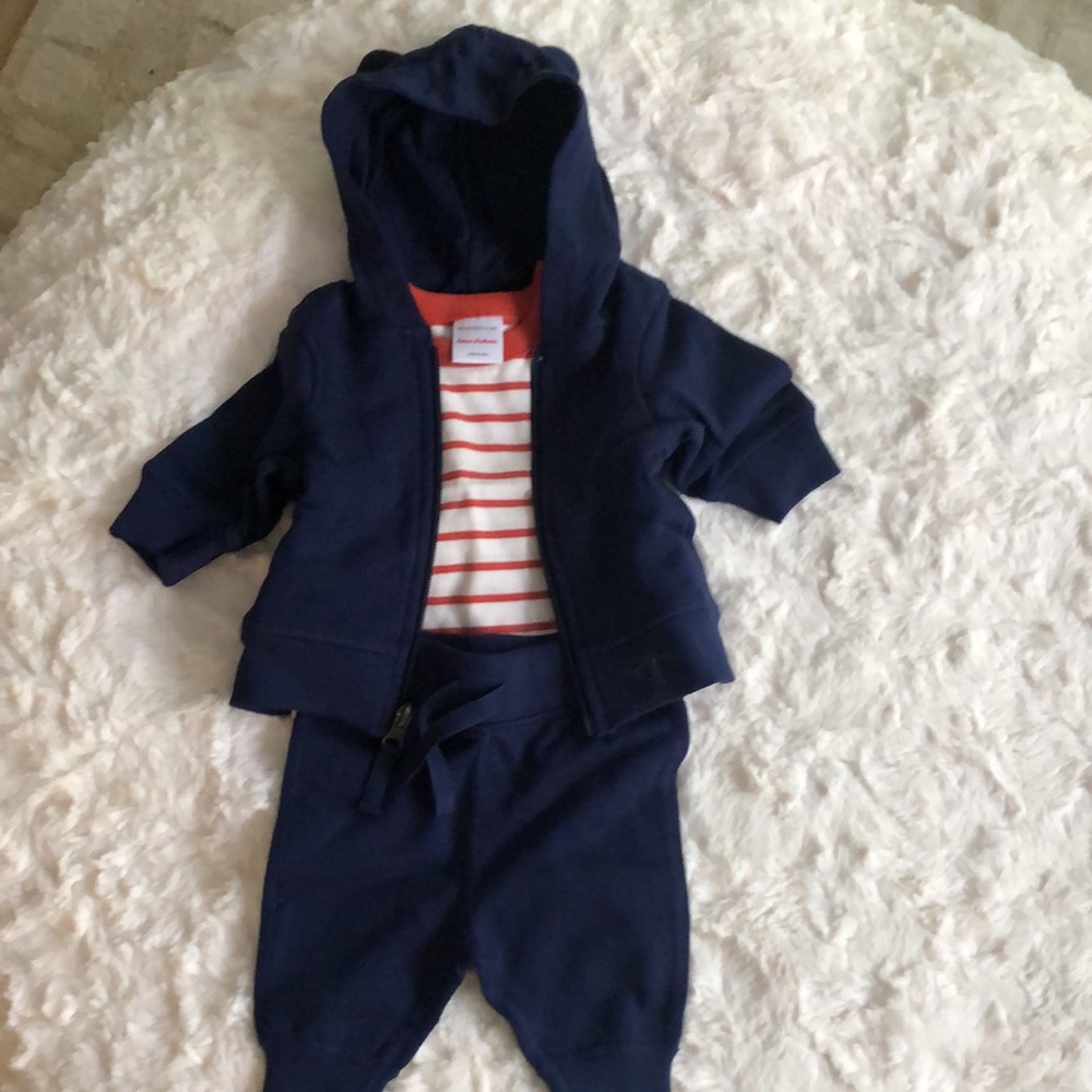 HANNA ANDERSSON BABY FRENCH TERRY BUNDLE NWT Size 0-3 mos (50cm)